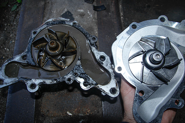 What Happens When Your Engine's Water Pump Starts To Fail?